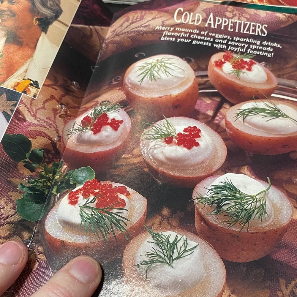 Betty Crocker vintage Holiday and Cookies Cookbook magazine Collection